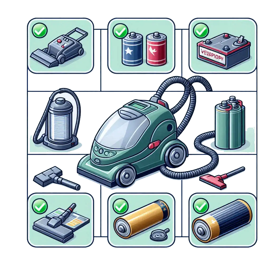 Kriterijumi za ocenu kvaliteta usisivača i baterija